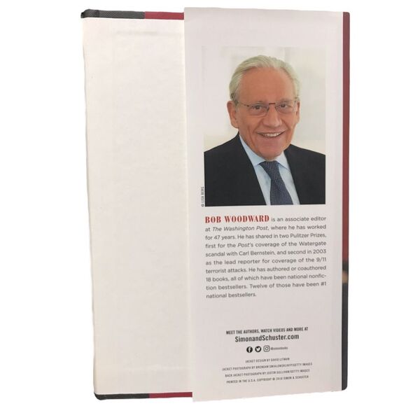 Book Fear Trump in the White House By Bob Woodward - Picture 4 of 7